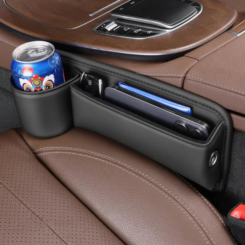 Car Seat Gap Organizer Storage Box Universal Pocket Phone Holder 30x20cm