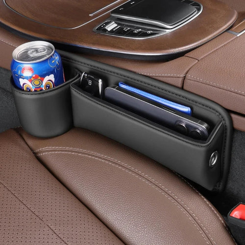 Car Seat Gap Organizer Storage Box Universal Pocket Phone Holder 30x20cm