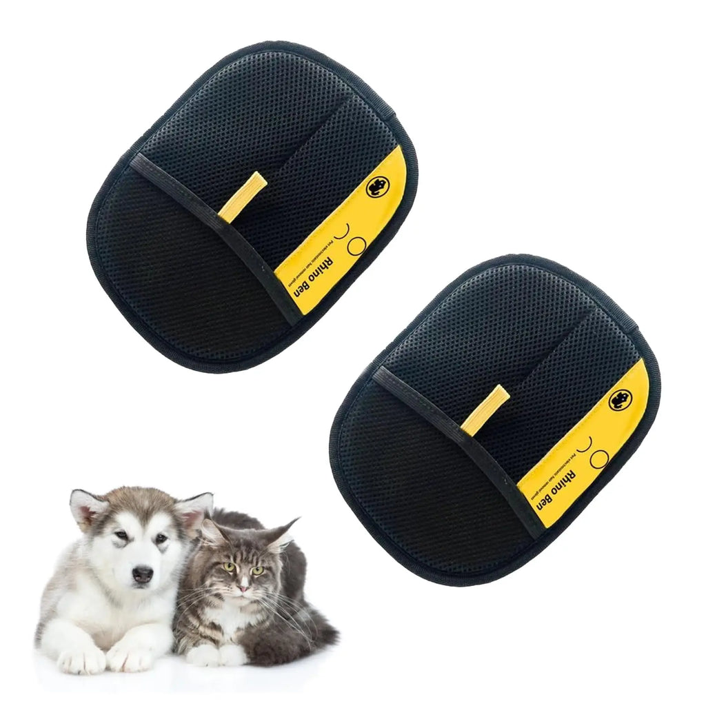 Electrostatic Pet Hair Remover Glove Grooming Cleaning Mitt