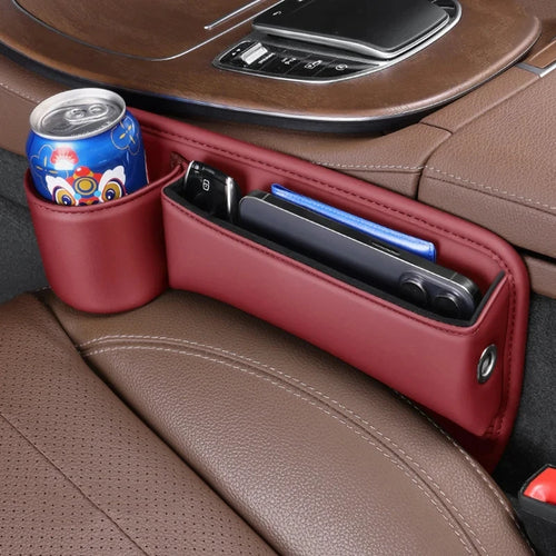 Car Seat Gap Organizer Storage Box Universal Pocket Phone Holder 30x20cm