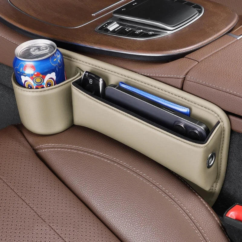 Car Seat Gap Organizer Storage Box Universal Pocket Phone Holder 30x20cm