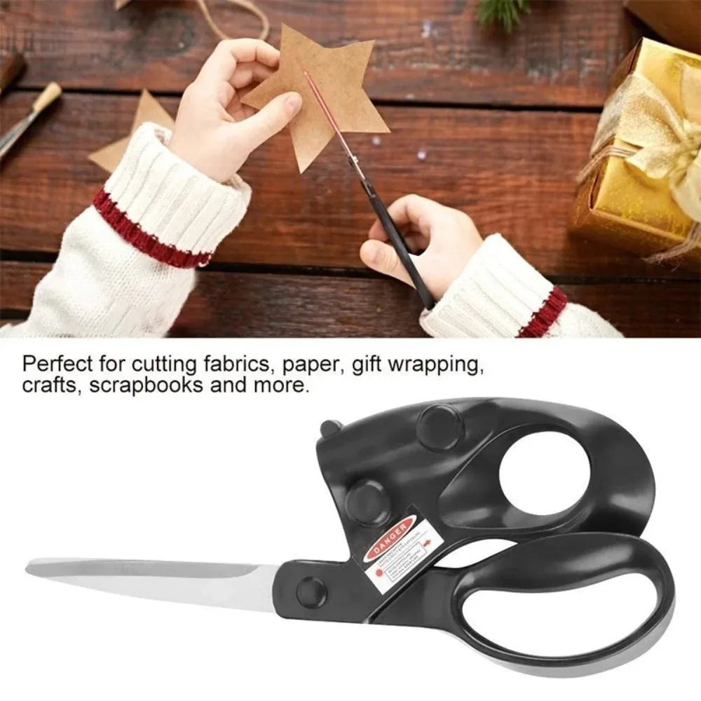 Laser Guided Scissors Stainless Steel Precision Shears 26x15cm