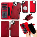 Casper Leather iPhone 15 Wallet Case | Detachable MagSafe Compatible RFID Protection