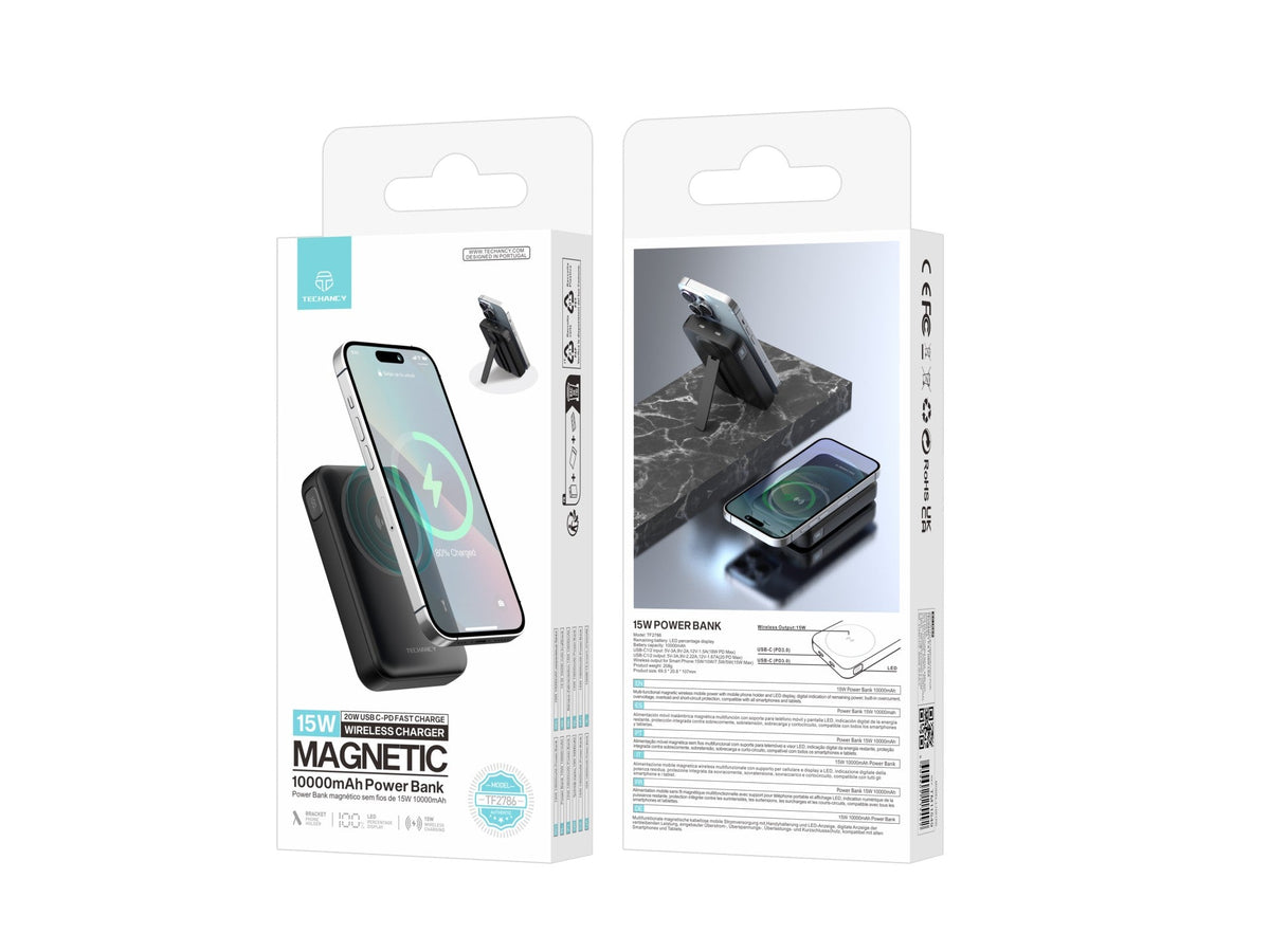 Techancy Power Bank Magnetico