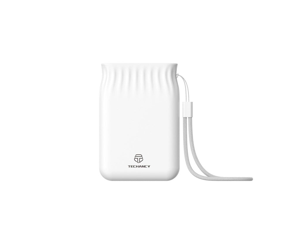 Techancy 6500mah Power Bank Branco