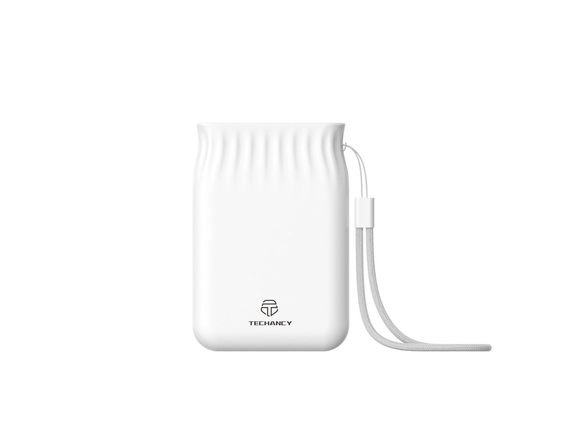 Techancy 6500mah Power Bank Branco