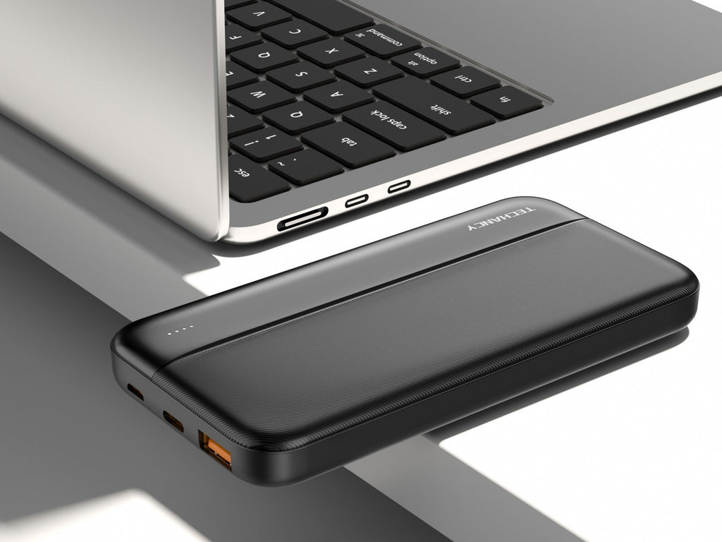 Techancy Power Bank 10000mah Preto