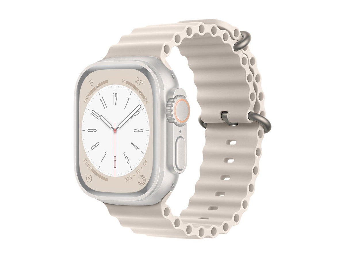 Techancy Bracelete De Silicone Branca