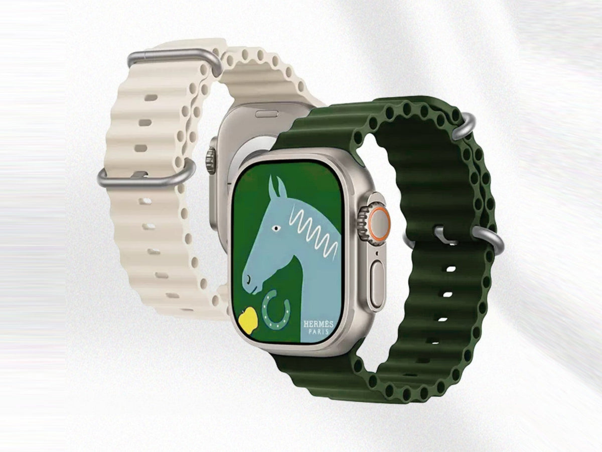 Techancy Bracelete De Silicone Branca
