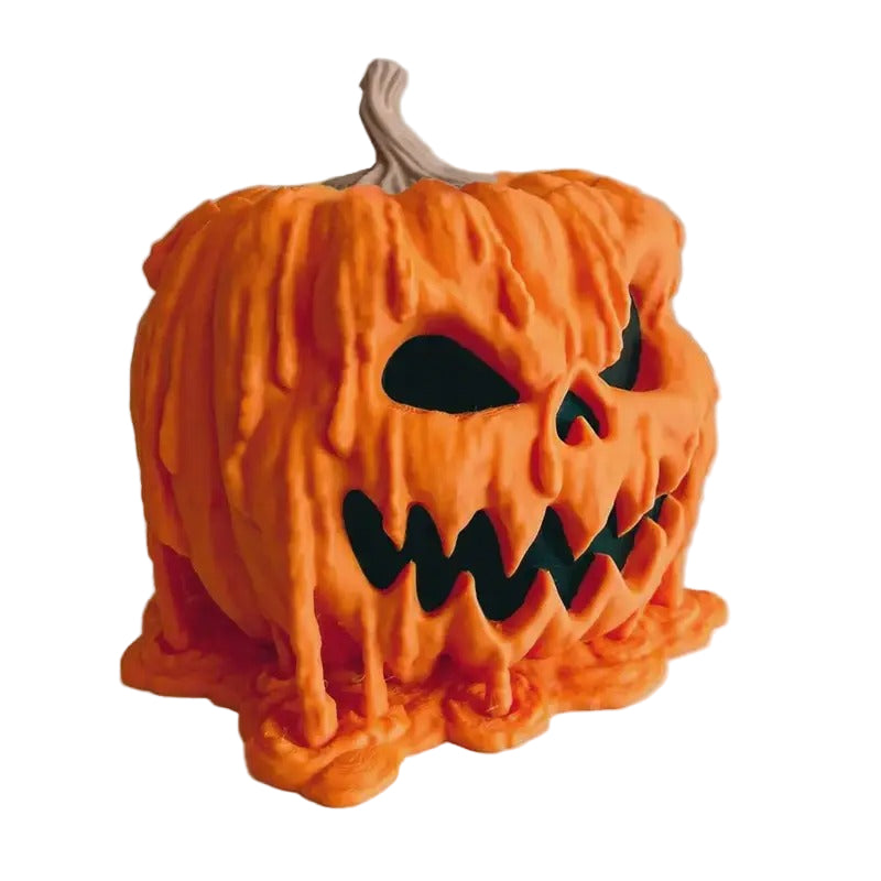 Halloween Pumpkin Candy Bowl Resin Decor